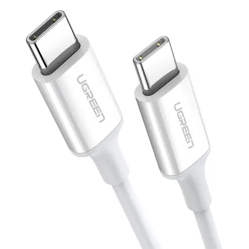[6957303865185] UGREEN 1Mtr 60w USB-C PD Fast Charging Cable White 60518
