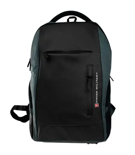 [6291108208113] Swiss Military Jackpot Multi-Utility Laptop Backpack Grey 26L SM-BAG-LBP89-GRY