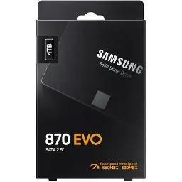 Samsung 870 EVO 4TB Sata III 2.5-Inch SSD MZ-77E4T0BW