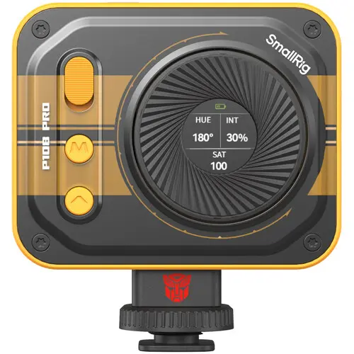 [6941590024905] SmallRig Vibe P108 Pro mini LED Video Light BumbleBee Edition 5511