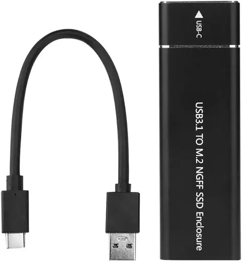 [HY-S107 NGFF] Haysenser USB-C External M.2 SSD Enclosure HY-S107 NGFF