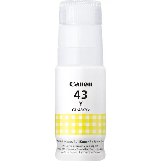 [4549292178845] Canon GI-43Y Yellow Ink Bottle 4689C001