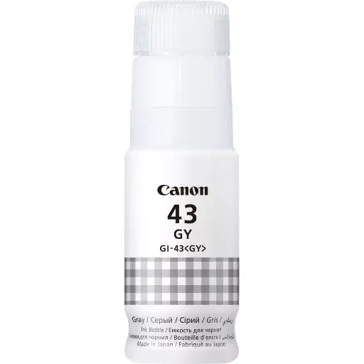 [4549292178876] Canon GI-43GY Grey Ink Bottle 4707C001