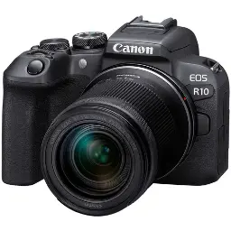 Canon EOS R10 Mirrorless Camera With RF-S 18-45mm F4.5-6.3 IS STM Lens 5331C010