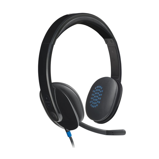 [5099206038868] Logitech H540 USB Headset with Noise-Cancelling Mic 981-000480
