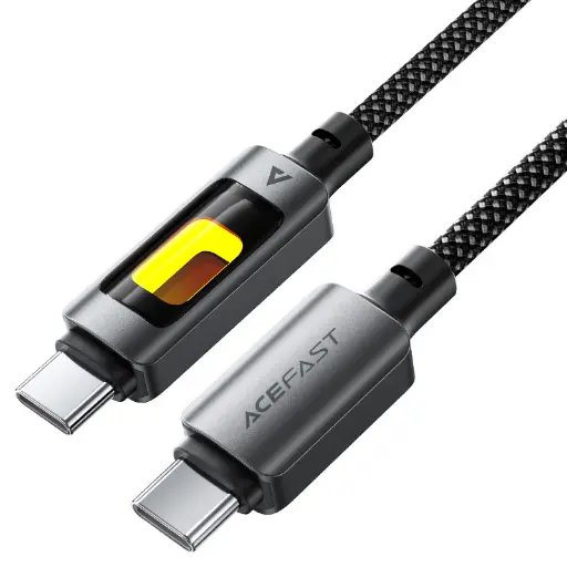 [6974316284666] ACEFAST C21-03 AceWire Pro 1.2M USB-C To USB-C 60w Fantasy Color Series Braided Charging & Data Cable