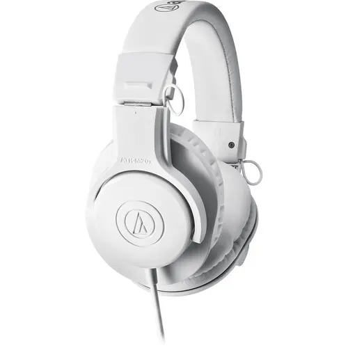[4961310163198] Audio Technica ATH-M20x Professional Monitor Headphones White