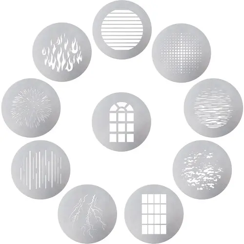 [6971842181087] Aputure Spotlight 10-Piece Gobo Kit