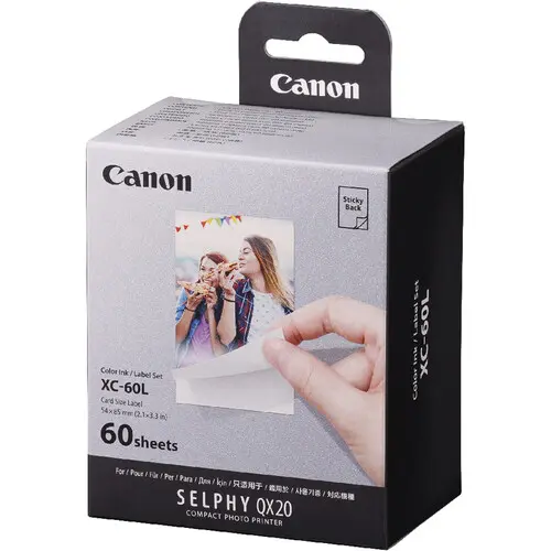 [4549292238495] Canon XC-60L Ink/Paper Set 6756C001