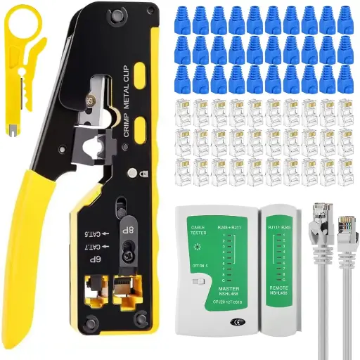 [WTT-RJ-CRP] WEETOTUNG WTT-RJ-CRP Network Cable All-in-One Crimper Cutter Stripper