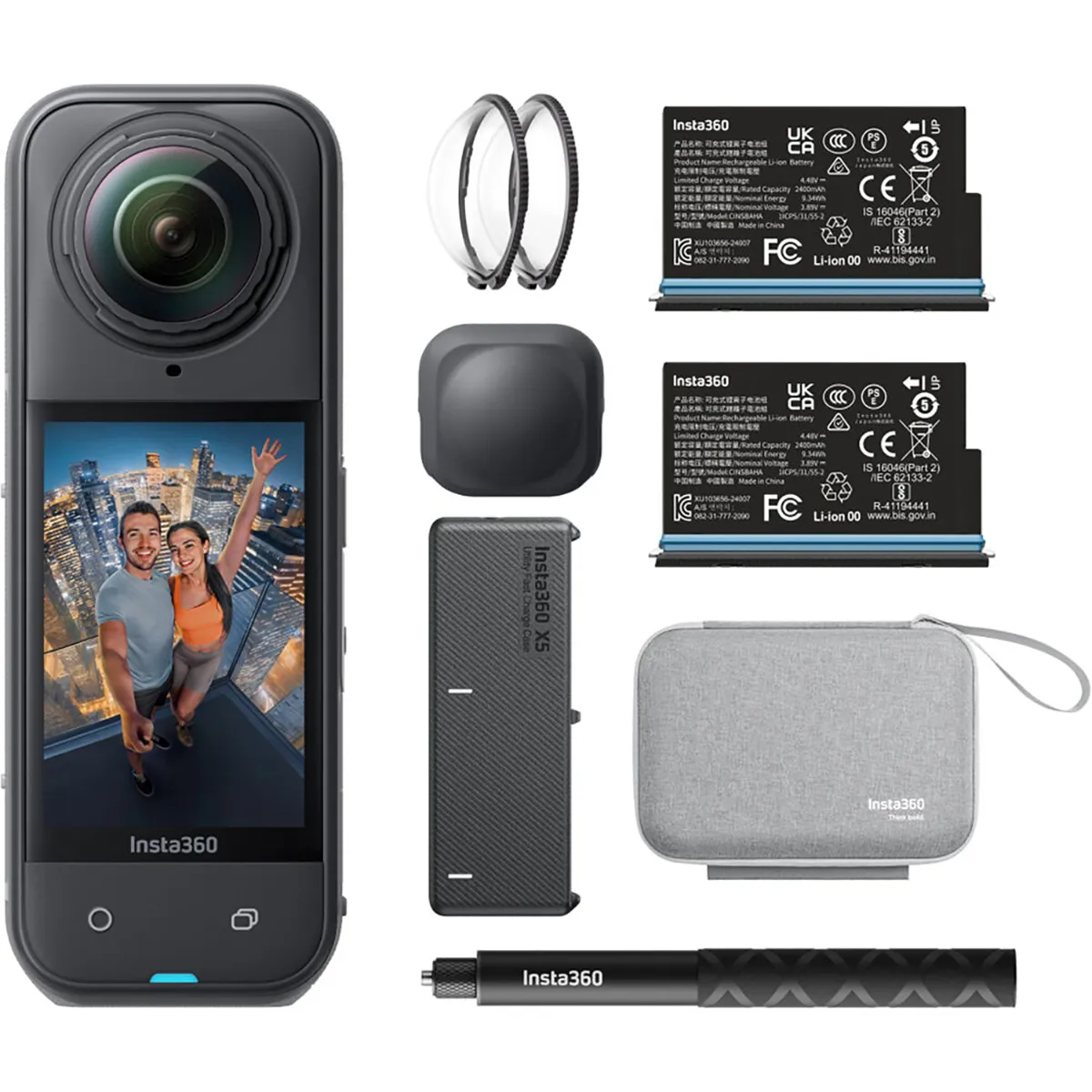 Insta360 X5 8K 360 camera Essentials Bundle