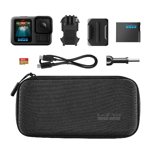 [810116382187] GoPro HERO 13 Action Camera Specialty Bundle With 64GB Memory Card CHDSB-131-RW