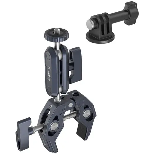 [6941590013169] SmallRig Crab-Shaped Clamp with Ballhead Magic Arm 3757B