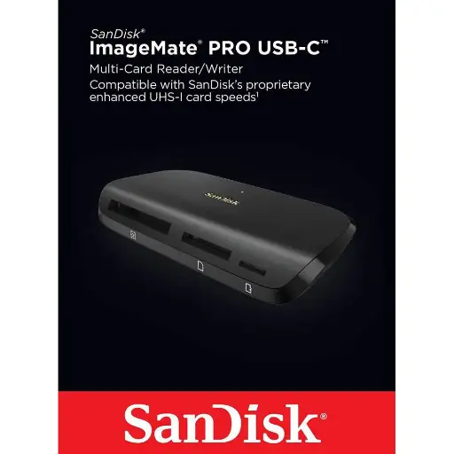 [619659176846] SanDisk ImageMate PRO USB-C Multi-Card Reader/Writer SDDR-A631-GNGNN