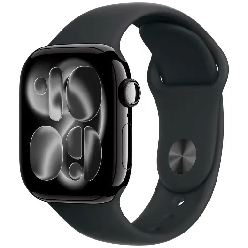 [MEUW4] Apple Watch Series 11 GPS 46mm Jet Black Aluminum Sports Band MEUW4