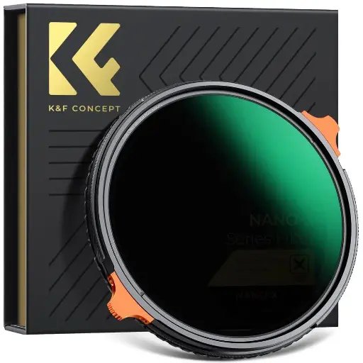 [KF01.2574] K&F Concept Nano-X Series 82mm True Color Variable Fader ND2-ND32 VND+CPL Filter – Black KF01.2574