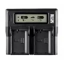 NeWell FZ100 LCD Dual Battery Charger 