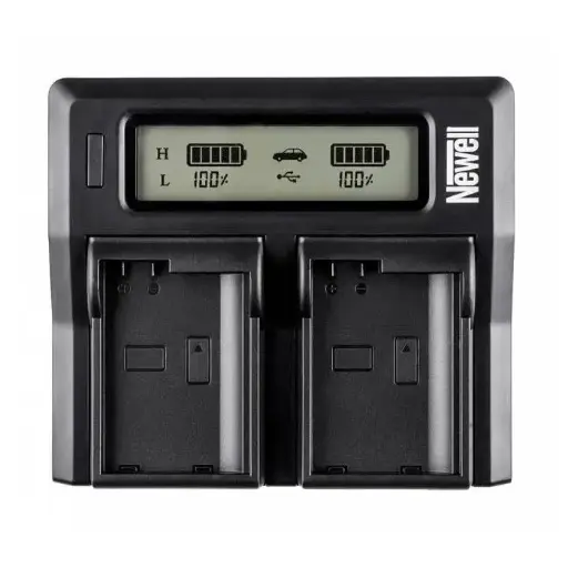[Newell DC-LCD FZ100 Dual Charger] NeWell FZ100 LCD Dual Battery Charger 