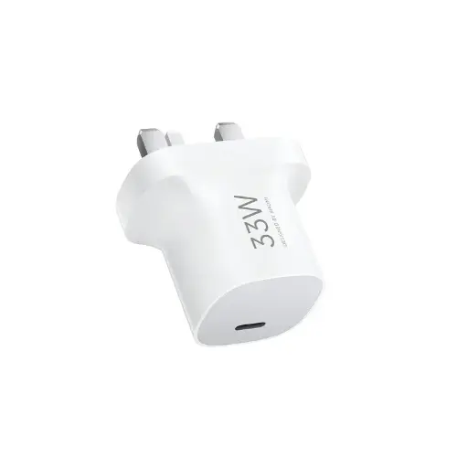 [6932554444020] Xiaomi MI 33w Nano GaN USB-C Power Adapter White MDY-19-EE BHR0879GB