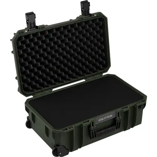 [6949987483311] GUTEK Tortoise T-300 20-Inch Carry-On Protector Case 30L, Olive Drab Green