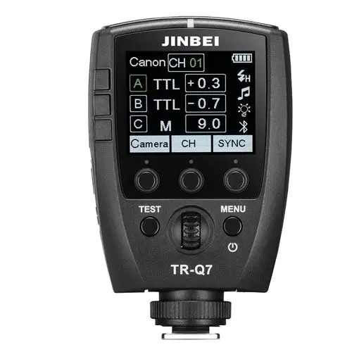 [6933793940625] Jinbei TR-Q7 Universal Transmitter for HD Flashes