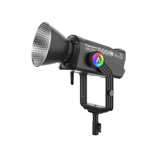 [LS 600c Pro II] Aputure LS 600c Pro II Light Storm 600W RGBWW & Bi-Color Bowens Mount Point-Source LED with V Mount Battery Plate