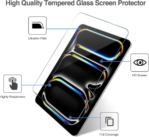 [X002DNVKBN] ProCase Screen Protector for iPad Pro 13-Inch M4 & M5