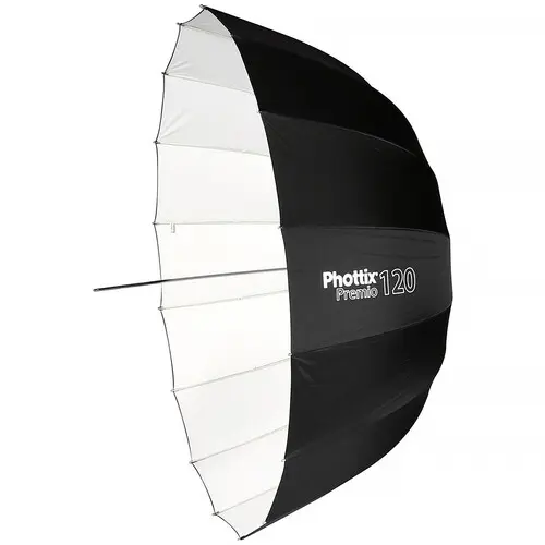 [4894609854128] Phottix Premio Reflective Umbrella (120cm, White)