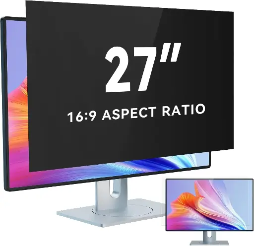 [B0FLQ7C7MY] 27-Inch Computer Privacy Screen Filter for 16:9 Widescreen Monitor