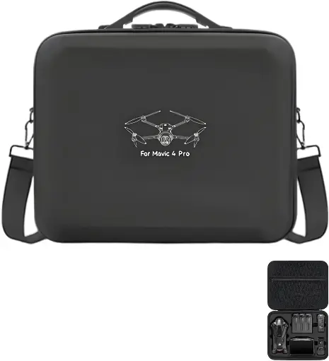 [B0F92JQZ12] Generic Carrying Case for DJI Mavic 4 Pro Fly More Combo Accessories Portable Organizer