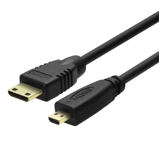 [HDTV TO MICRO 4K 0.5M] HDTV HDMI to Micro HDMI Cable 0.5Mtr 4K