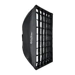 Godox SB-FW80120 80x120cm Softbox With Grid & Bowens mount Aluminium Ring Adapter
