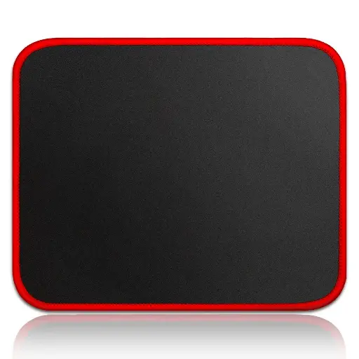 [X-7] Win2 X-7 Mouse Pad, 28 x 25 cm - Black and Red