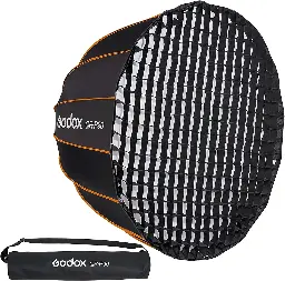 Godox QR-P90 Quick Release Parabolic Softbox 90cm Bowens Mount with Grid