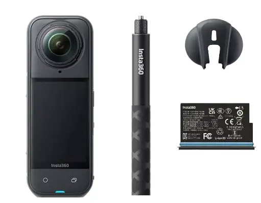 [6977644764008] Insta360 X5 360° 8K Action Camera Starter Bundle CINSAAHA