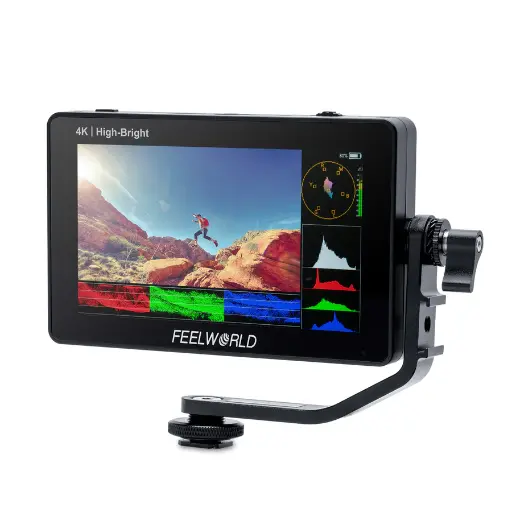 [F6 PLUSX] FEELWORLD F6 PLUSX 5.5-Inch 4K On-Camera Monitor