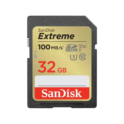 [619659188924] SanDisk Extreme Pro 100Mbps 32GB SDHC UHS-I Card SDSDXVT-032G-GNCIN