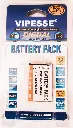 Vipesse CNP-20 NP20C 650mAh 3.7v Rechargeable Battery Pack for Casio