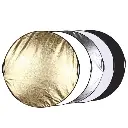PhotoTech 5 IN 1 Reflector with 2 handel 107cm PTR5-107