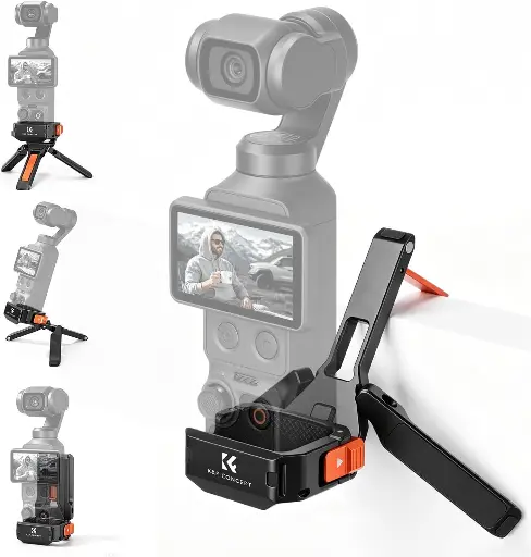 [KF20.0022] K&F Magnetic Grip Tripod Adapter for DJI Osmo Pocket 3 & 4 (KF20.0022)