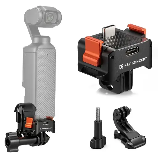 [KF20.0018] K&F Charging Adapter Folding Base for DJI Osmo Pocket 3 & 4 (KF20.0018)
