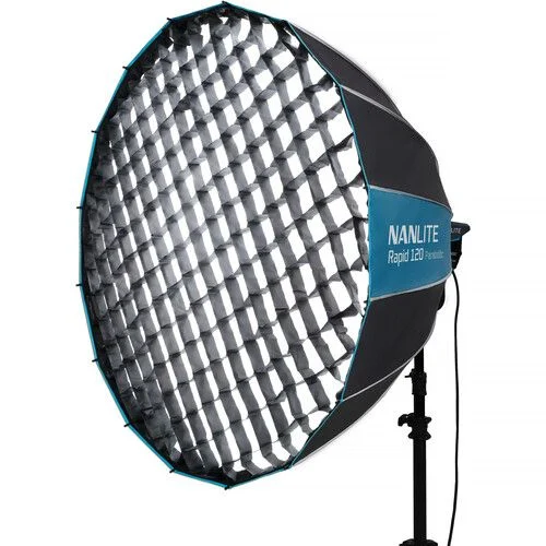[SB-RP120] Nanlite Rapid 120 Parabolic Softbox with Grid SB-RP120