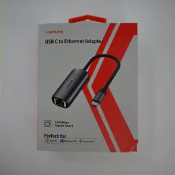 Genuine GN-HC31C USB-C to Ethernet Adapter 1000Mbps Gigabit Speed