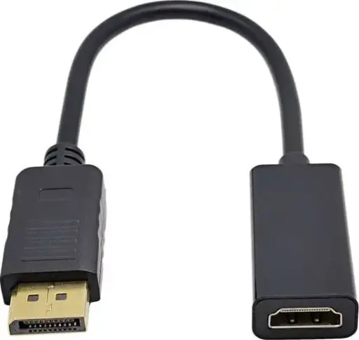 [KDPTOHDMI] Kongda Display Port To HDMI Converter Cable 30cm