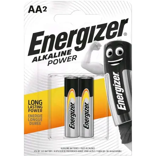 [8888021205091] Energizer Alkaline Power LR6 1.5V AA Battries Pack of 2