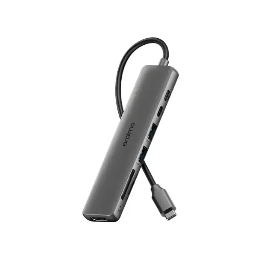 [4894947054600] Oraimo PowerTrans USB-C Hub 7-in-1 Multi-Functional Adapter Docking Station OUH-511