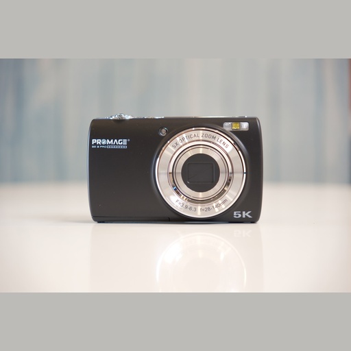 Promage 5K Ultra HD+ 64MP 5X Optical Zoom Dual Lens Digital Camera PC275