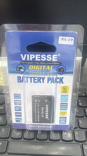[EN-EL19] Vipesse EN-EL19 3.7V 1000mAh Rechargeable Battery for Nikon
