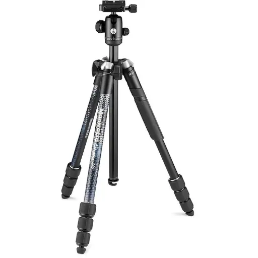 [8024221700084] Manfrotto Element MII AL BK 4-Sec BH Aluminium Tripod with Ball Head MKELMII4BK-BH