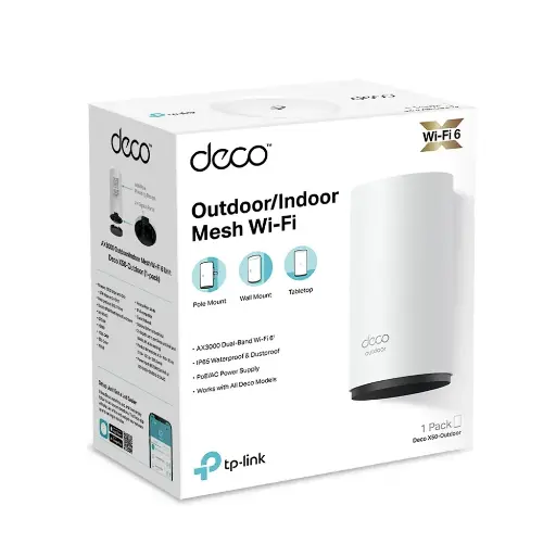[4897098688564] TP-Link Deco X50-Outdoor AX3000 Outdoor/Indoor Mesh Wi-Fi 6